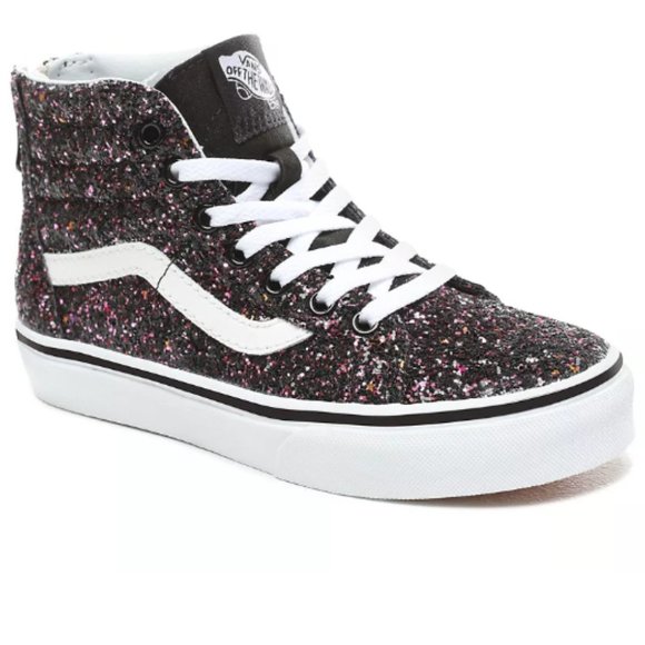 vans glitter stars